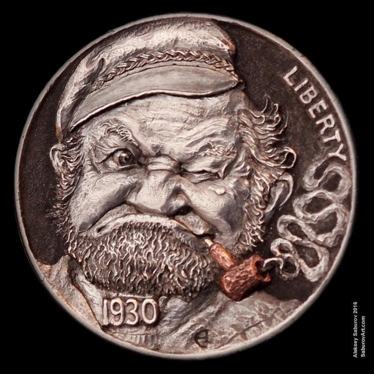 137-The-Sailor-Man-c16 Gravur Meister Arbeit The Sailor Man